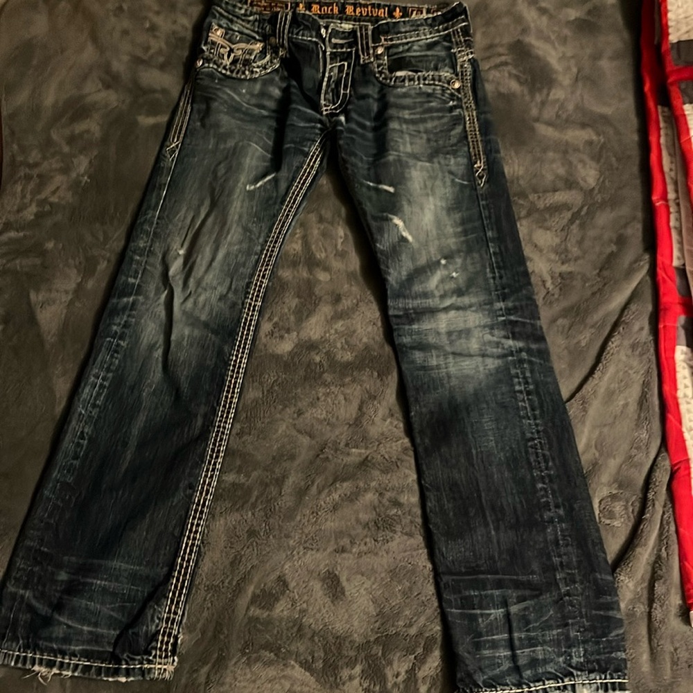 Men’s Rock Revival slim-straight Jeans